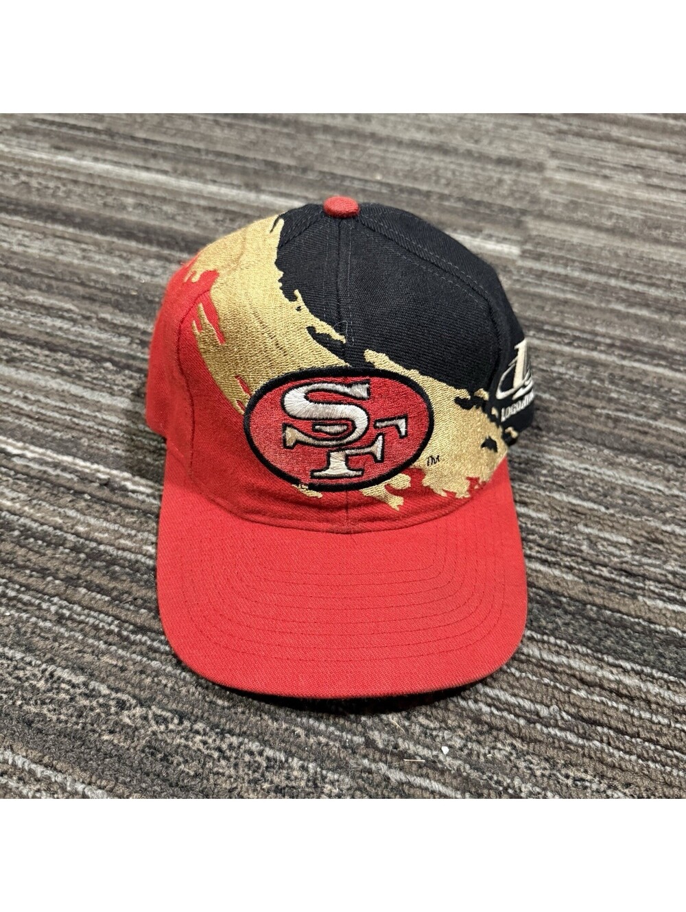 Vintage 90s San Francisco 49ers Splash Snapback Logo Athletic Wool Men’s